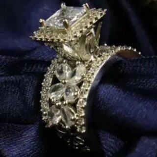 AMERICAN DIAMOND ADJUSTABLE RING FOR GIRL AND WOMEN 