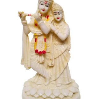 Antique Finish Lord Radha Krishna Idol