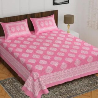 Luxurious Double Bed Bedsheet and Pillow Cover Set